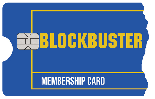 Blockbuster Membership Card | Credit Card Skin