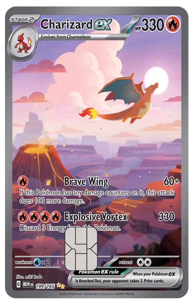 Rare Modern Pokémon Holos | Credit Card Skins