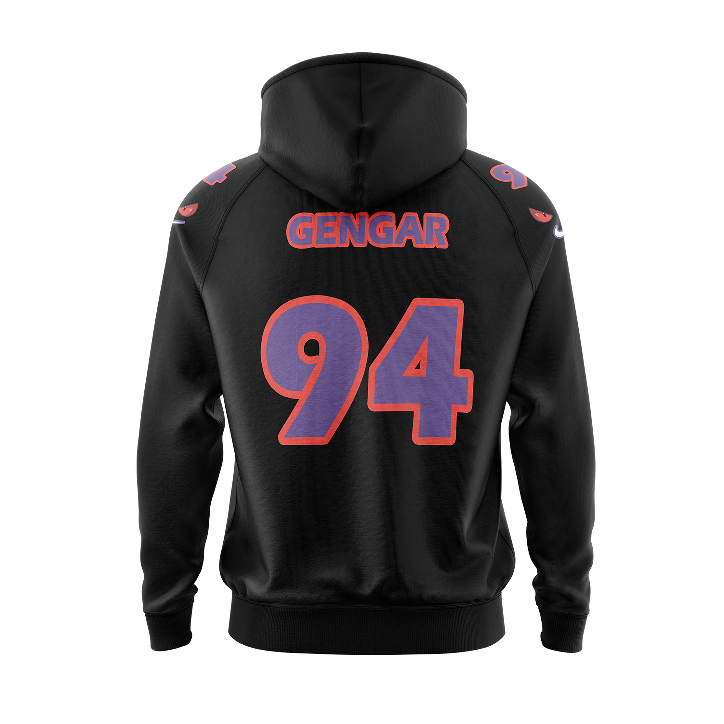 Gengar Inspired Pokémon Hoodie