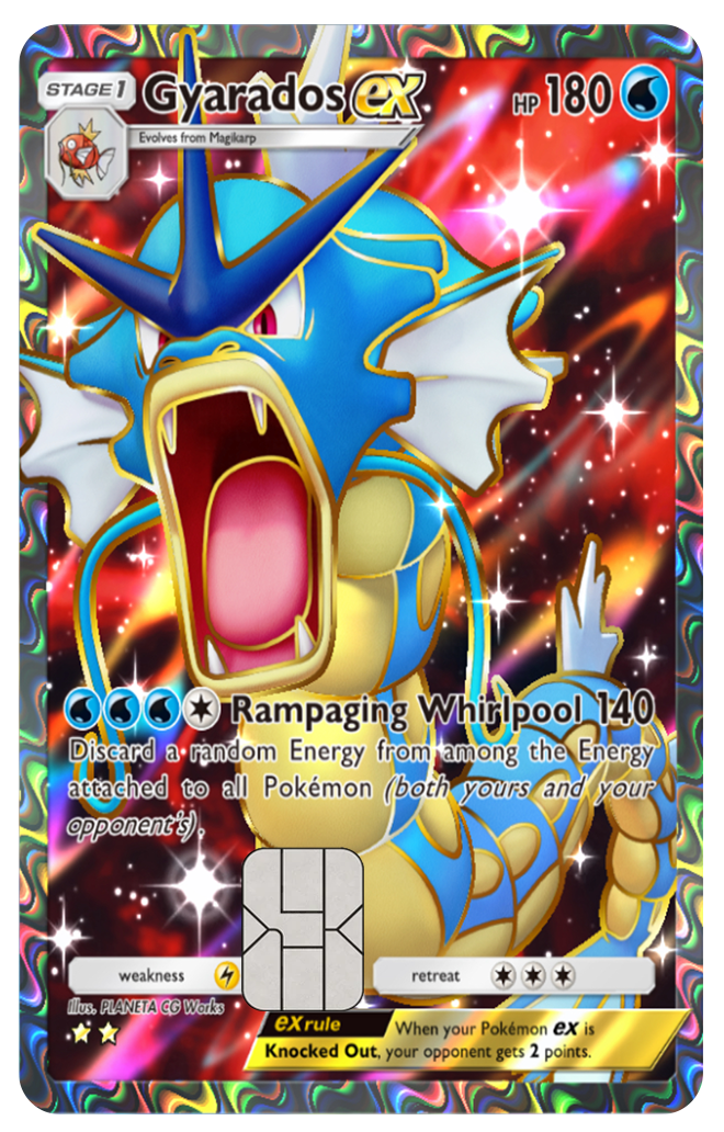 Pokémon Pocket Holos | Credit Card Skins