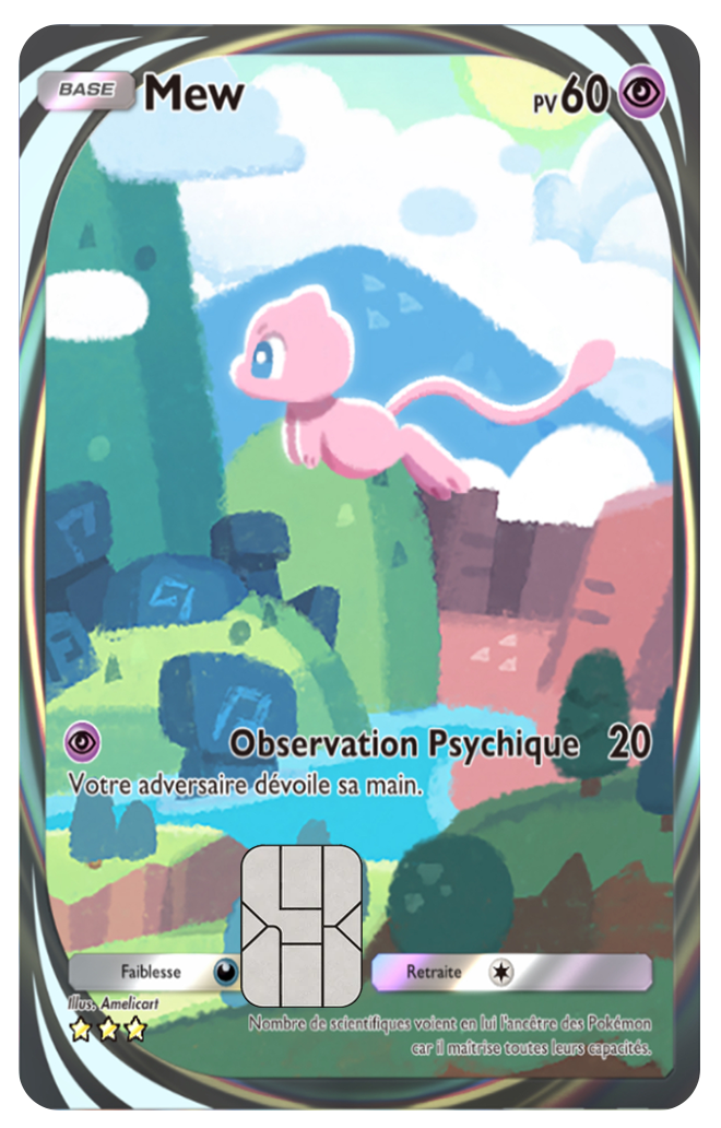 Pokémon Pocket Holos | Credit Card Skins