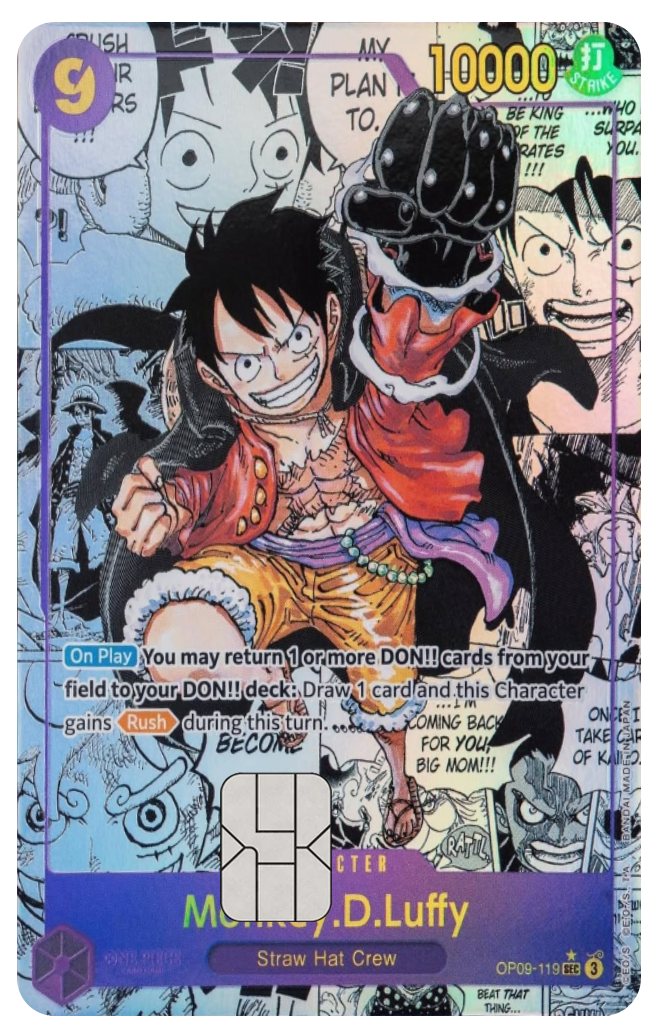 One Piece | Credit Card Skins