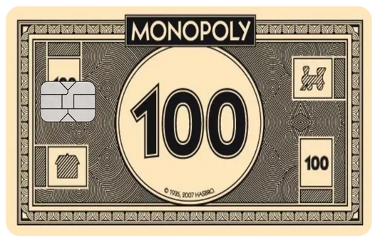 Monopoly Money $100 | Credit Card Skin